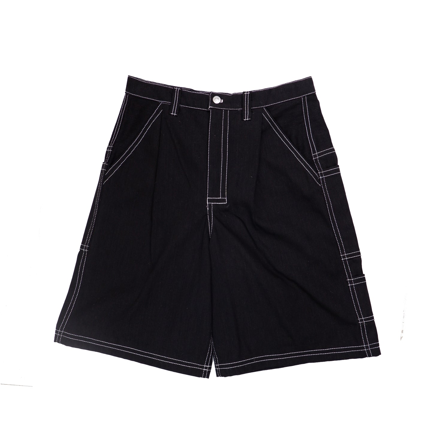 "DENIM JORTZ" (BLACK)