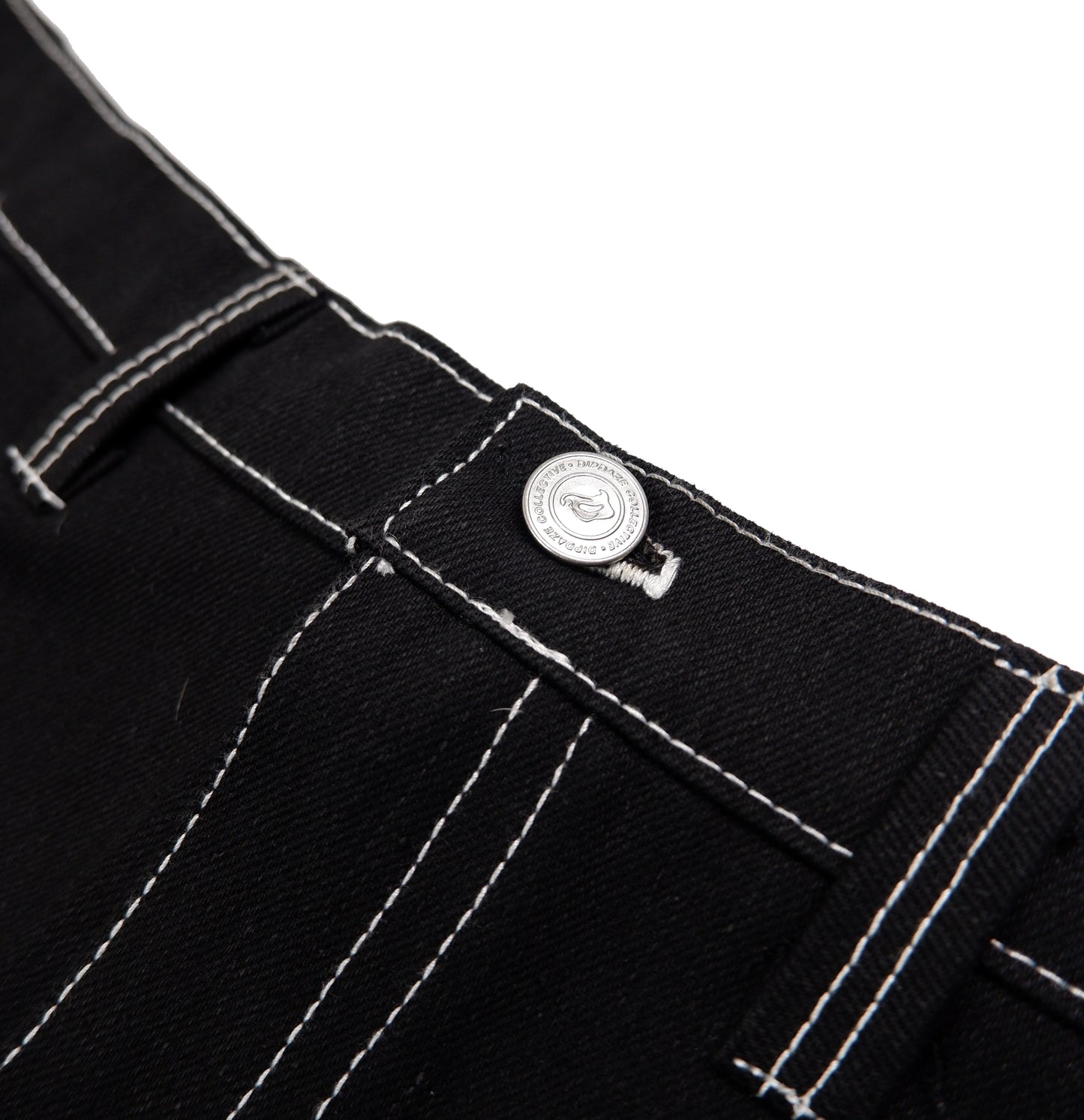 "DENIM JORTZ" (BLACK)