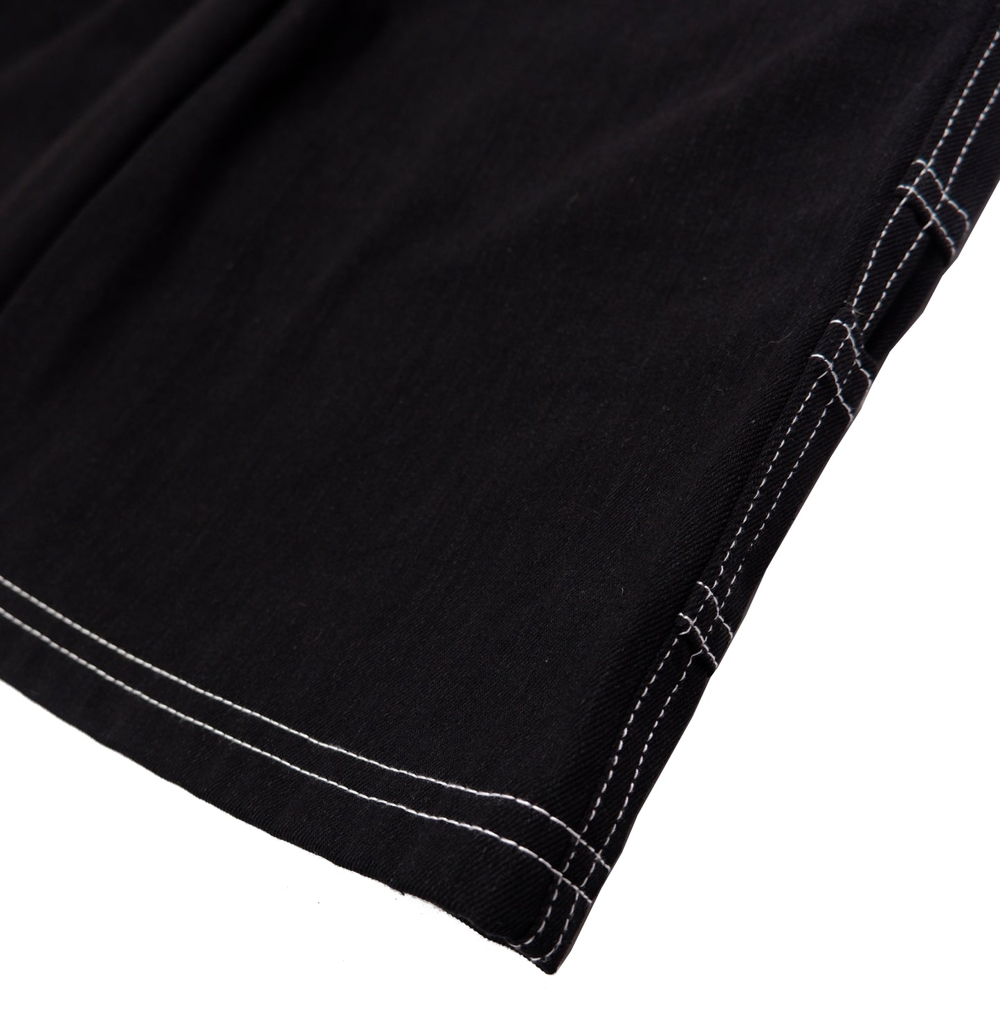 "DENIM JORTZ" (BLACK)