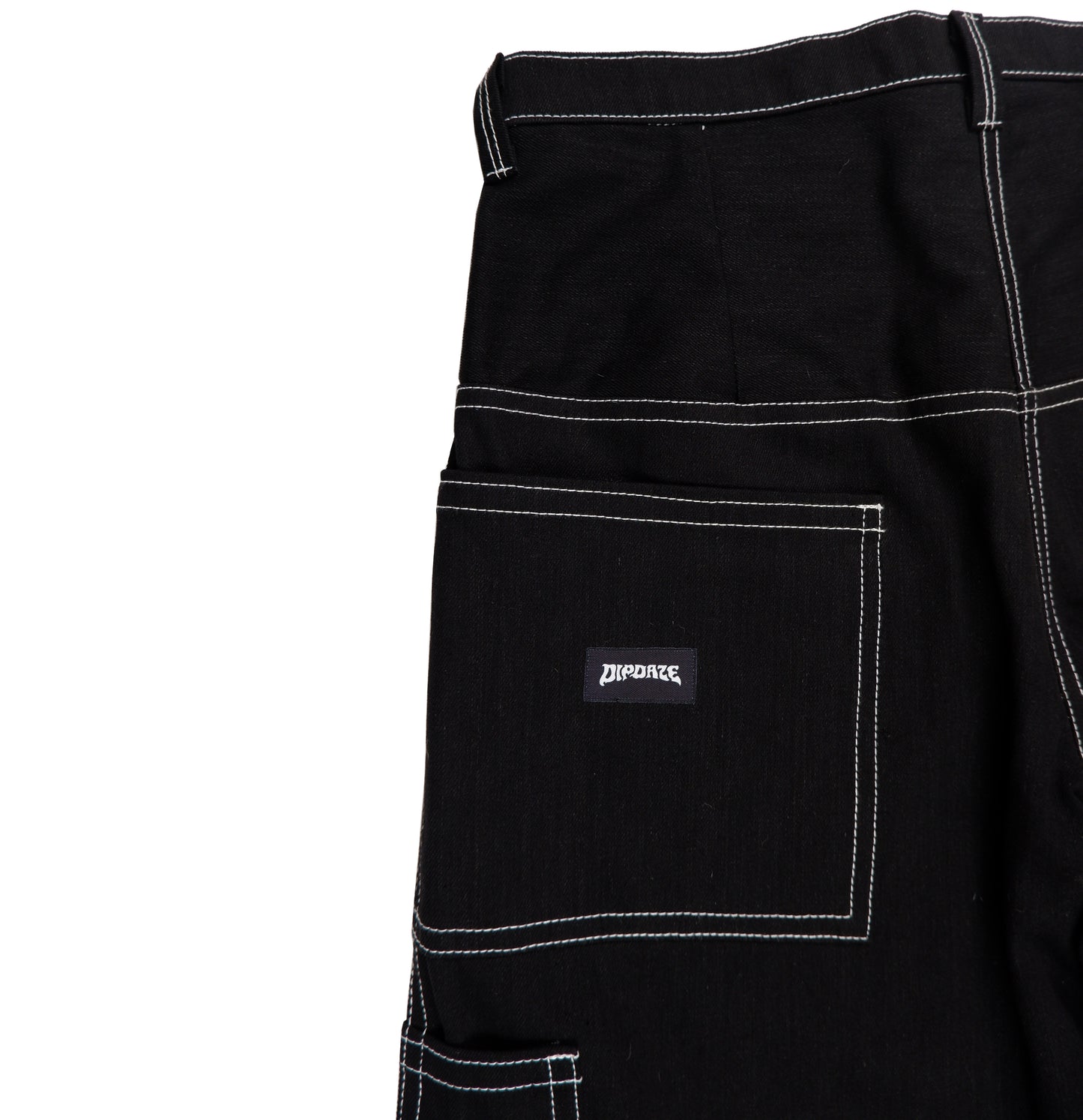 "DENIM JORTZ" (BLACK)