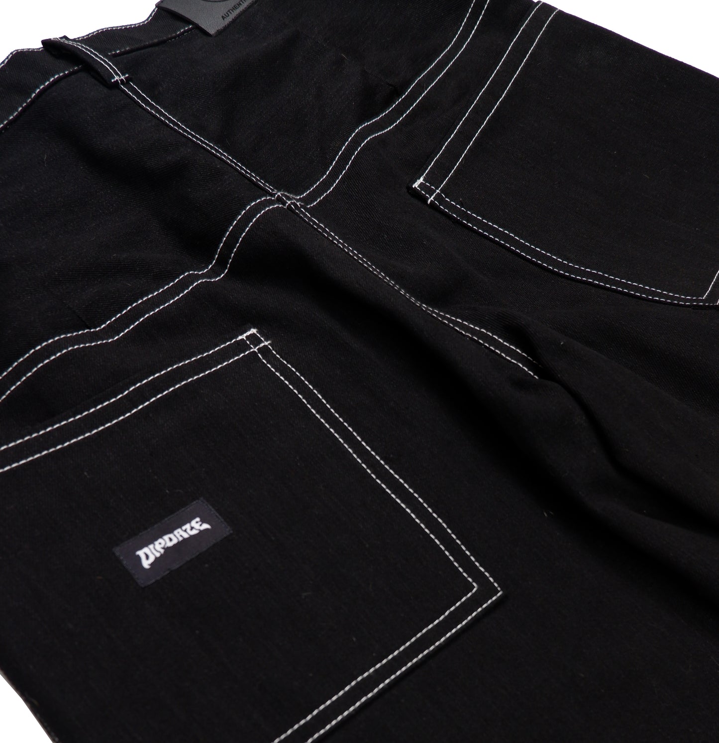 "DENIM JORTZ" (BLACK)