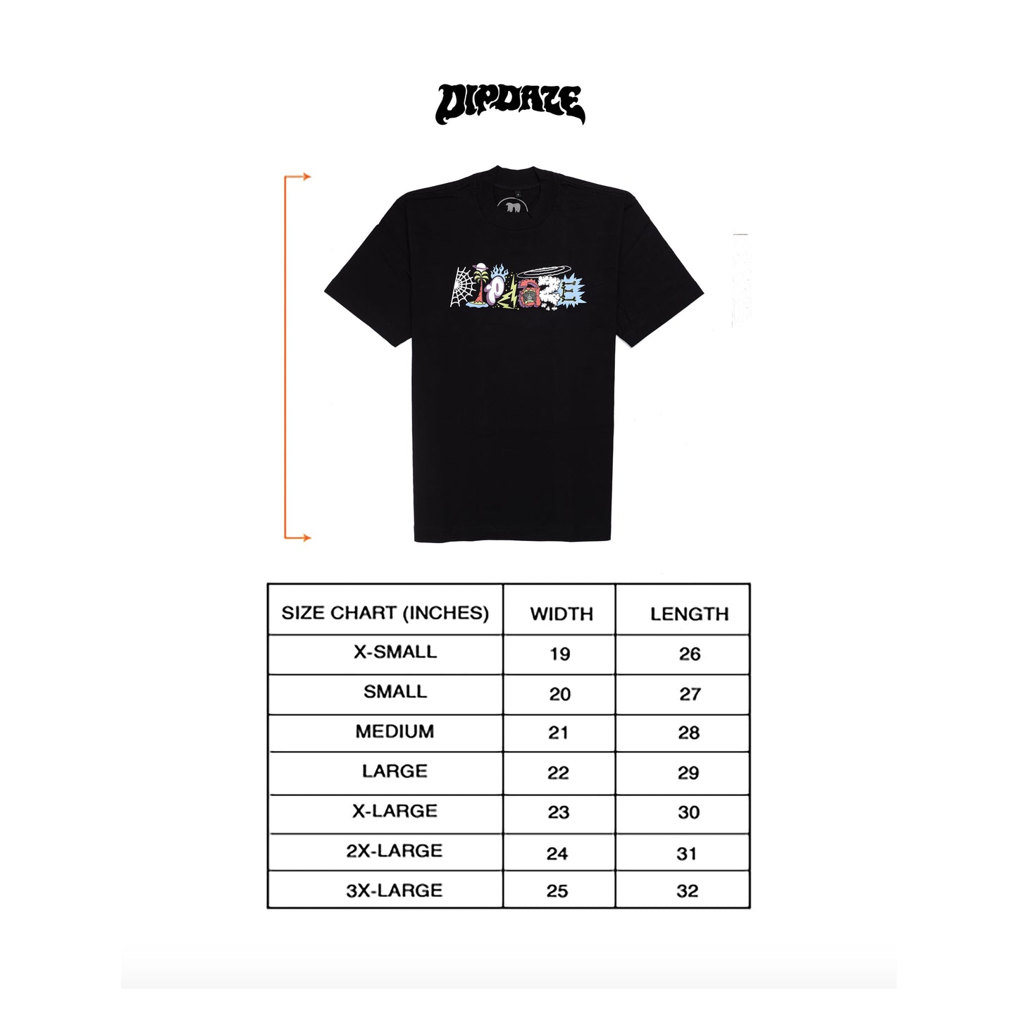 "GRAPHIC TEE" (BLACK)