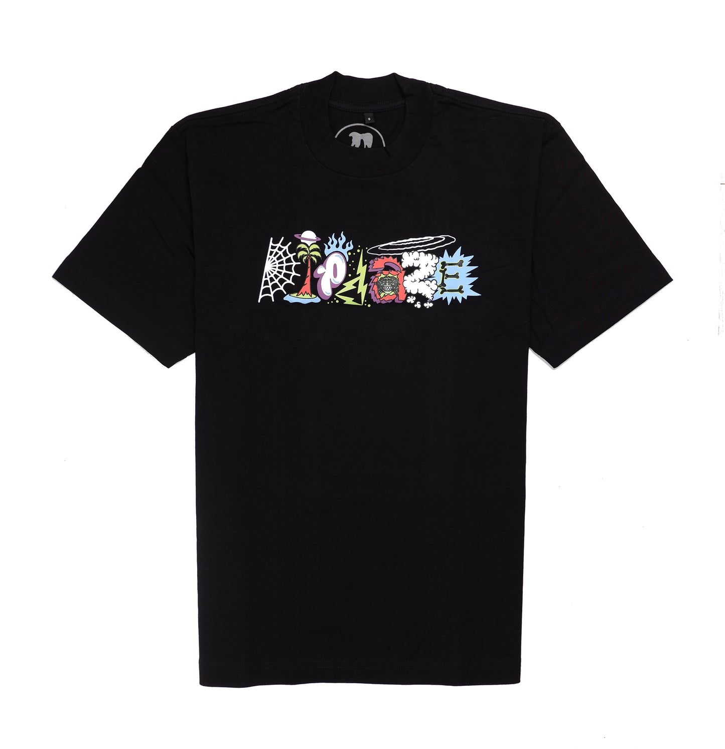 "GRAPHIC TEE" (BLACK)