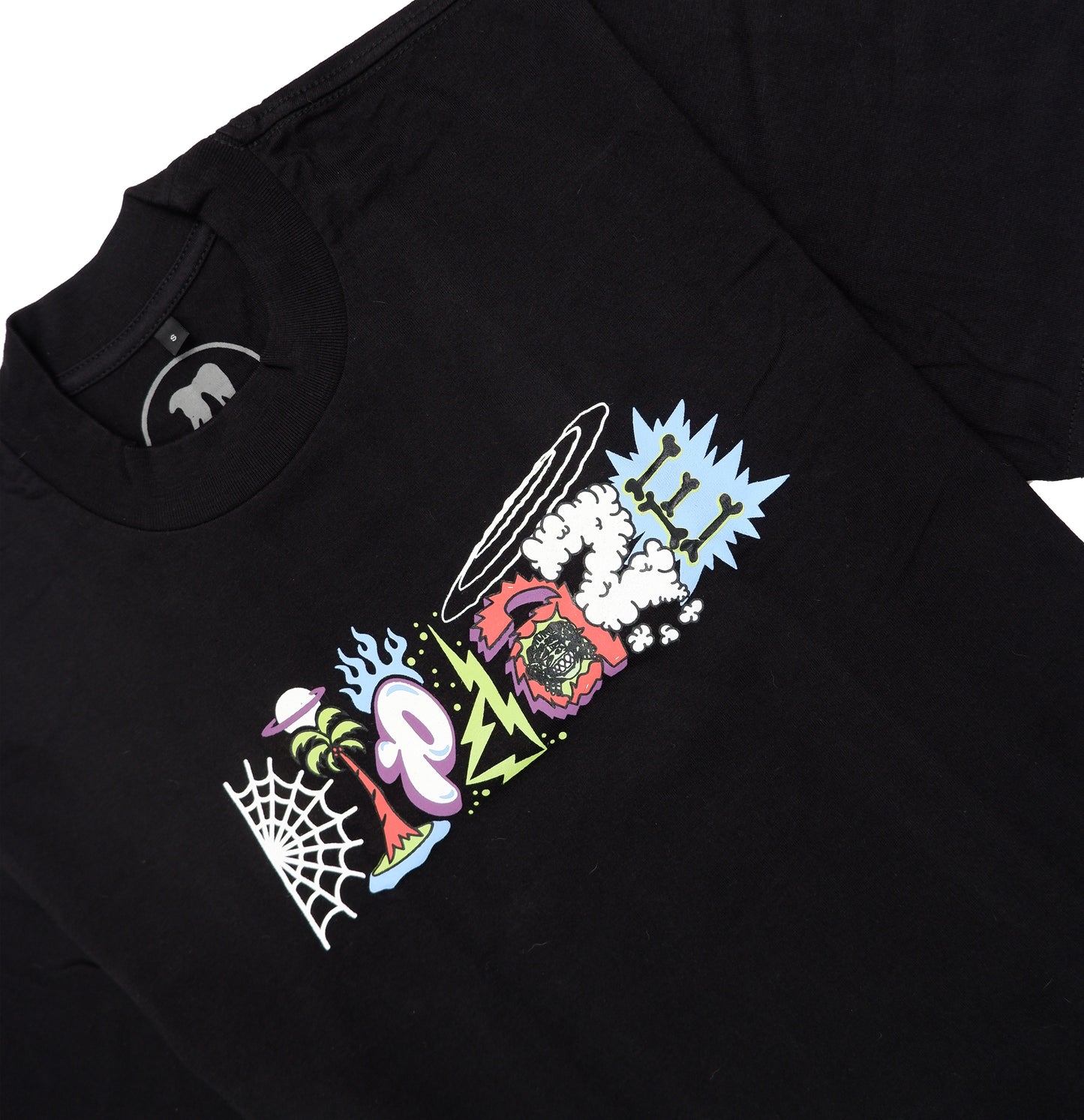 "GRAPHIC TEE" (BLACK)