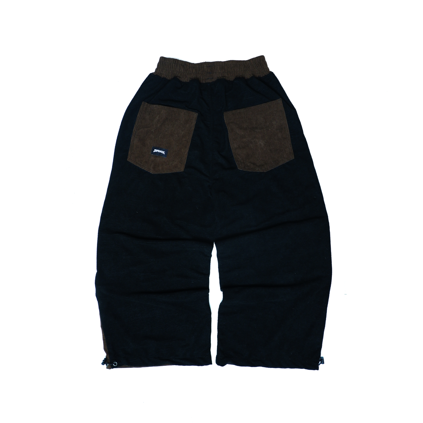 "PATCHWORK UTILITY PANTS, (2/2)."