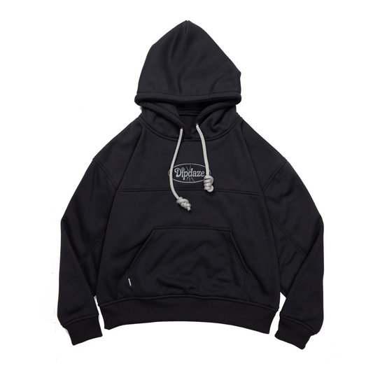 "HOODIE" (BLACK)