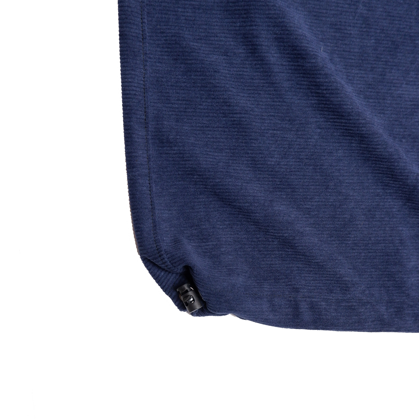 "CORDUROY WIDE-LEG PANTS" (NAVY BLUE)