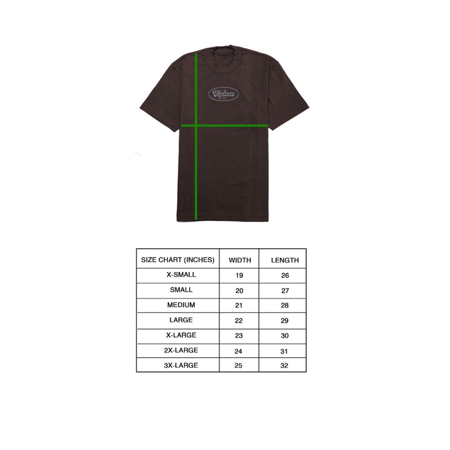 "CLASSIC TEE EMBROID LOGO" (CHARCOAL GRAY)