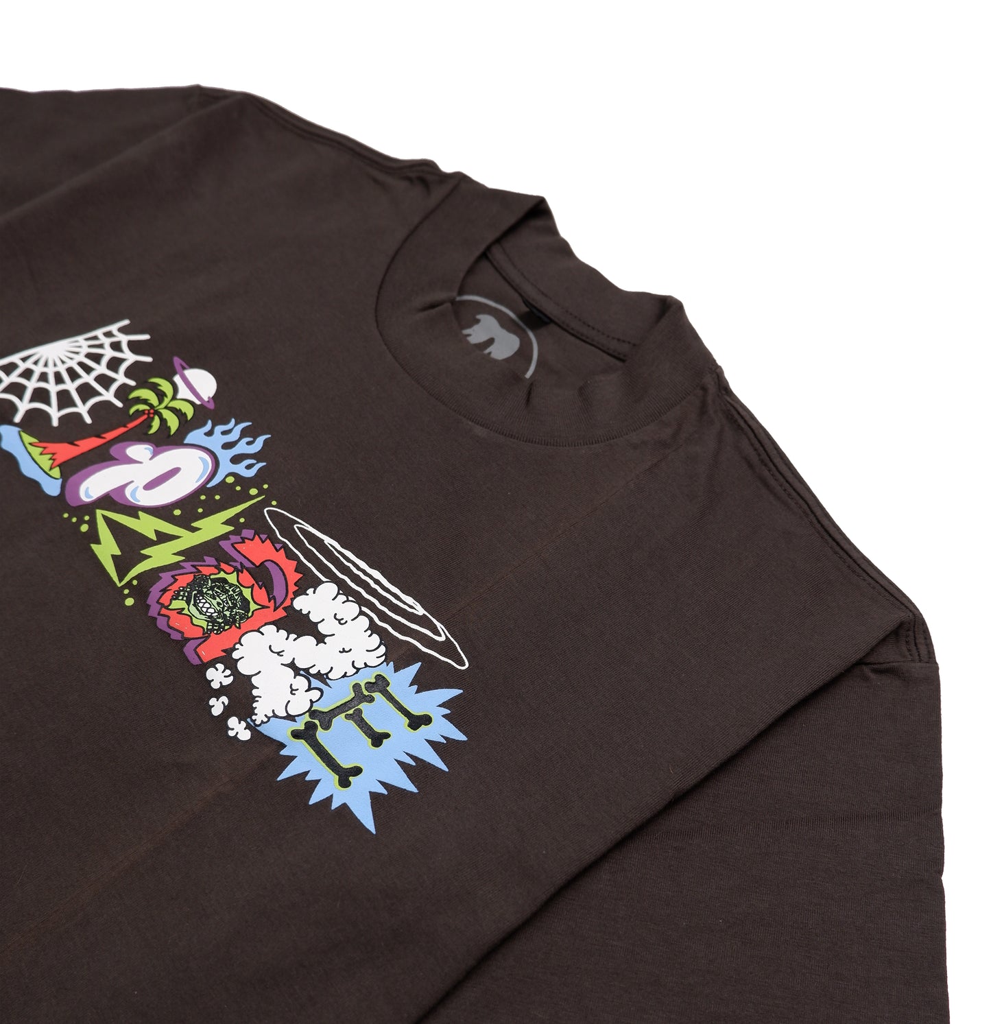 "GRAPHIC TEE" (CHARCOAL GRAY)