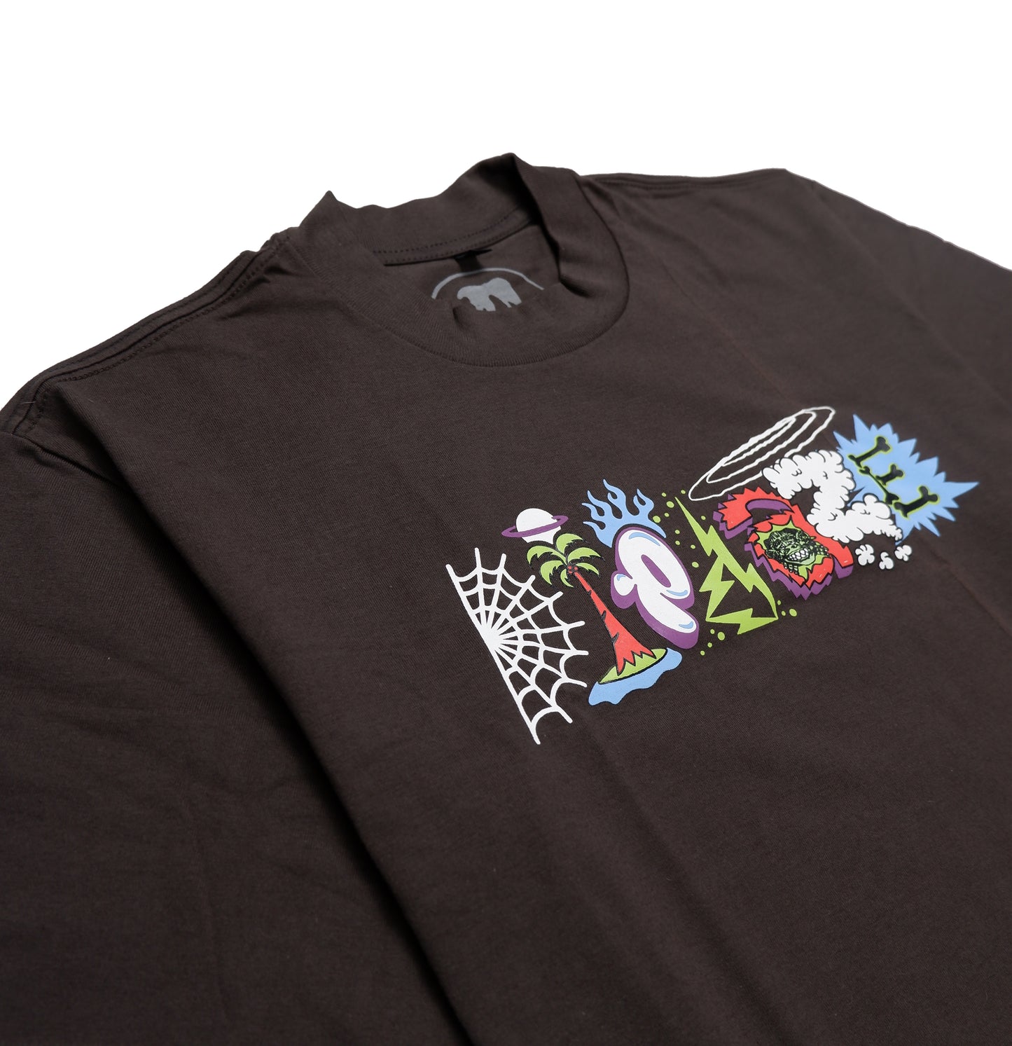 "GRAPHIC TEE" (CHARCOAL GRAY)