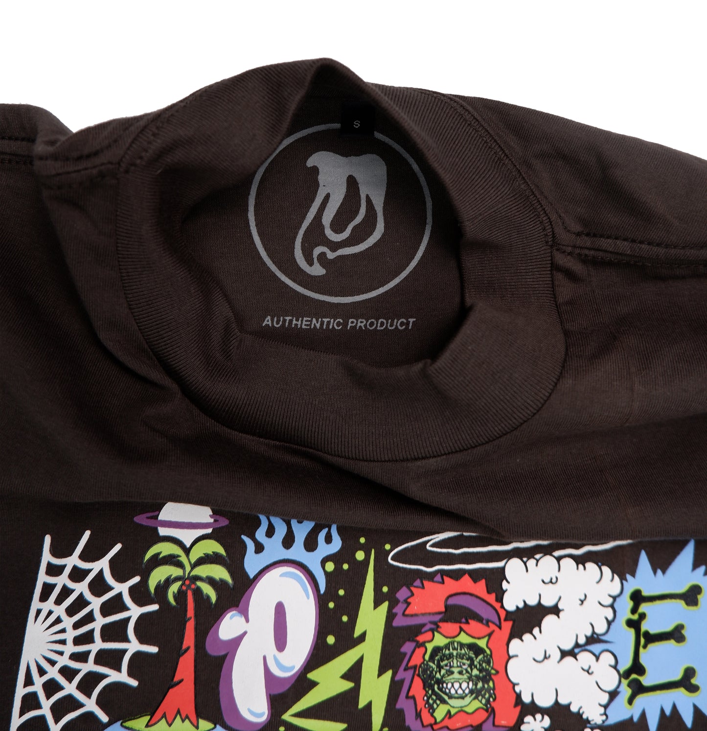 "GRAPHIC TEE" (CHARCOAL GRAY)
