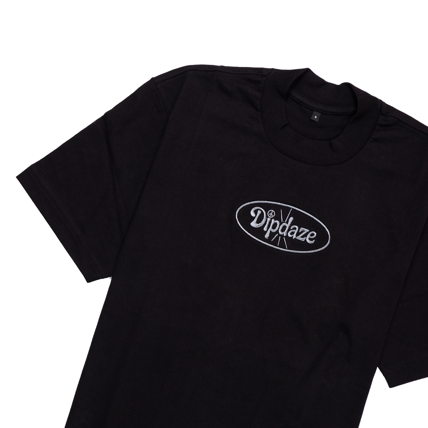 "CLASSIC TEE EMBROID LOGO" (BLACK)
