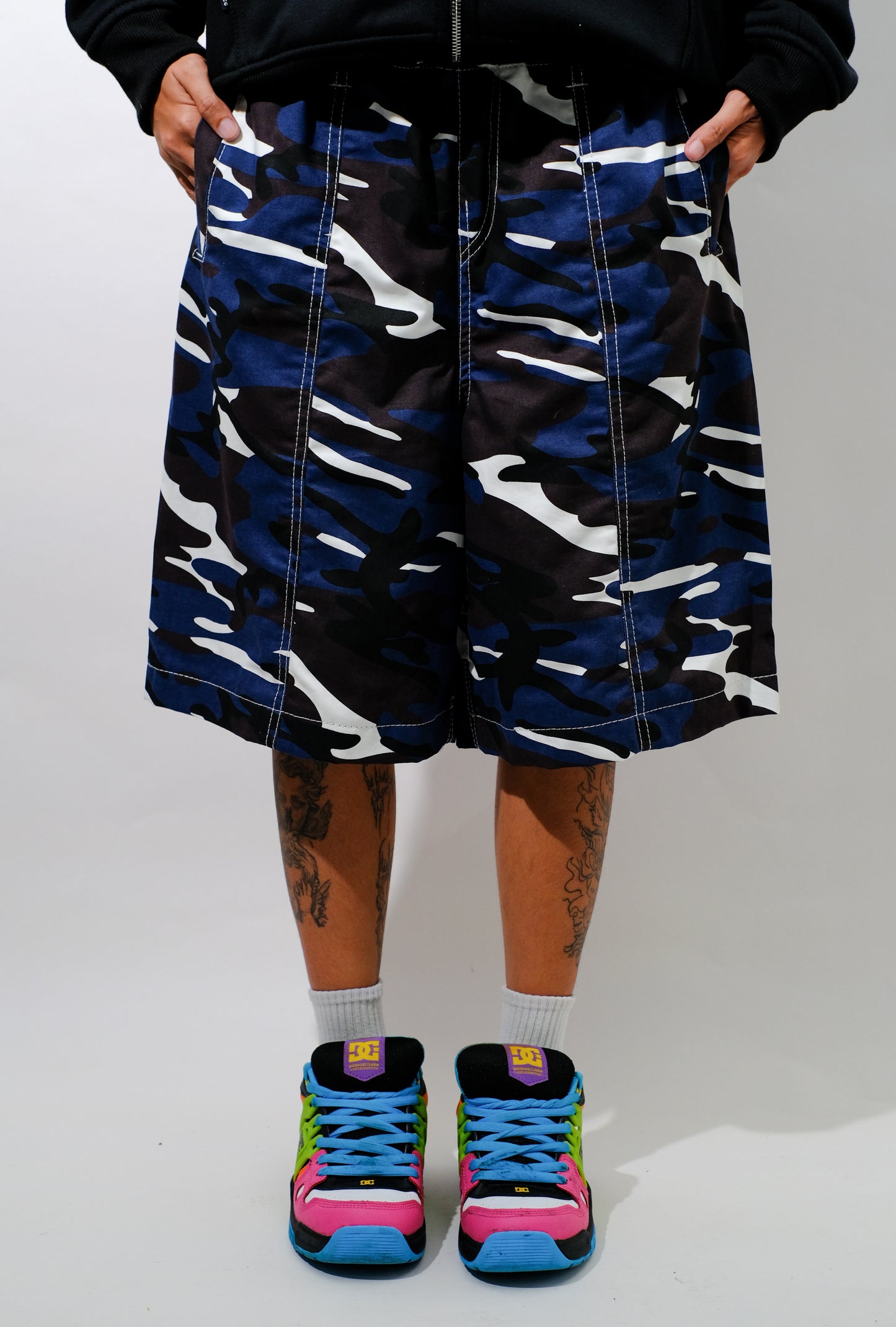 "CAMOU JORTS" (BLUE)