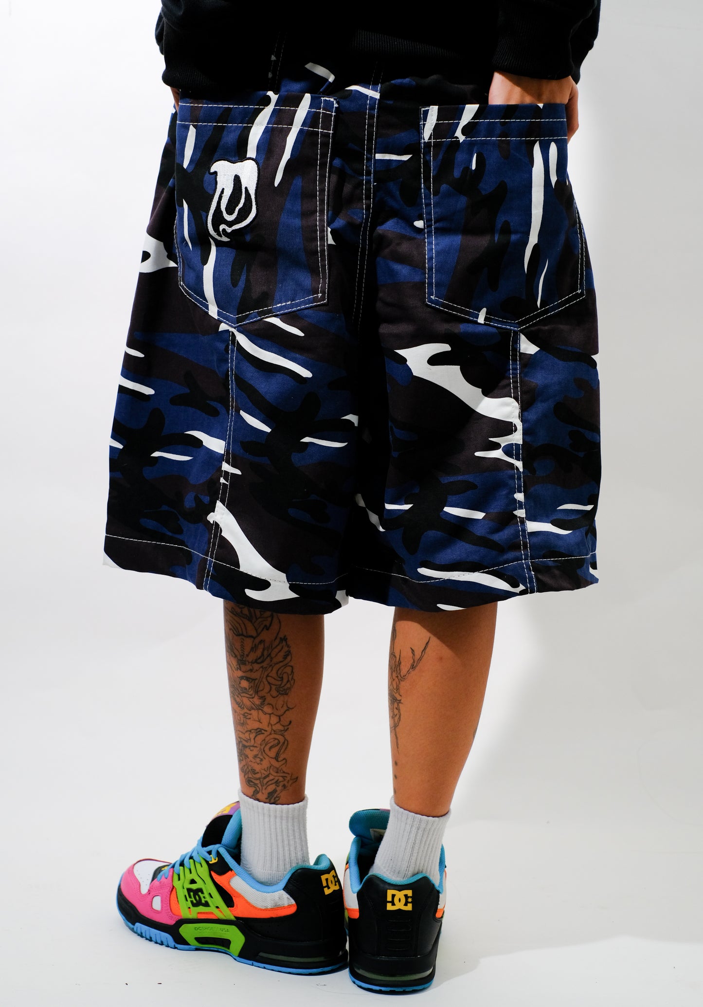 "CAMOU JORTS" (BLUE)